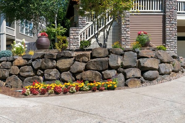 Boulder-Retaining-Wall-Renton-WA